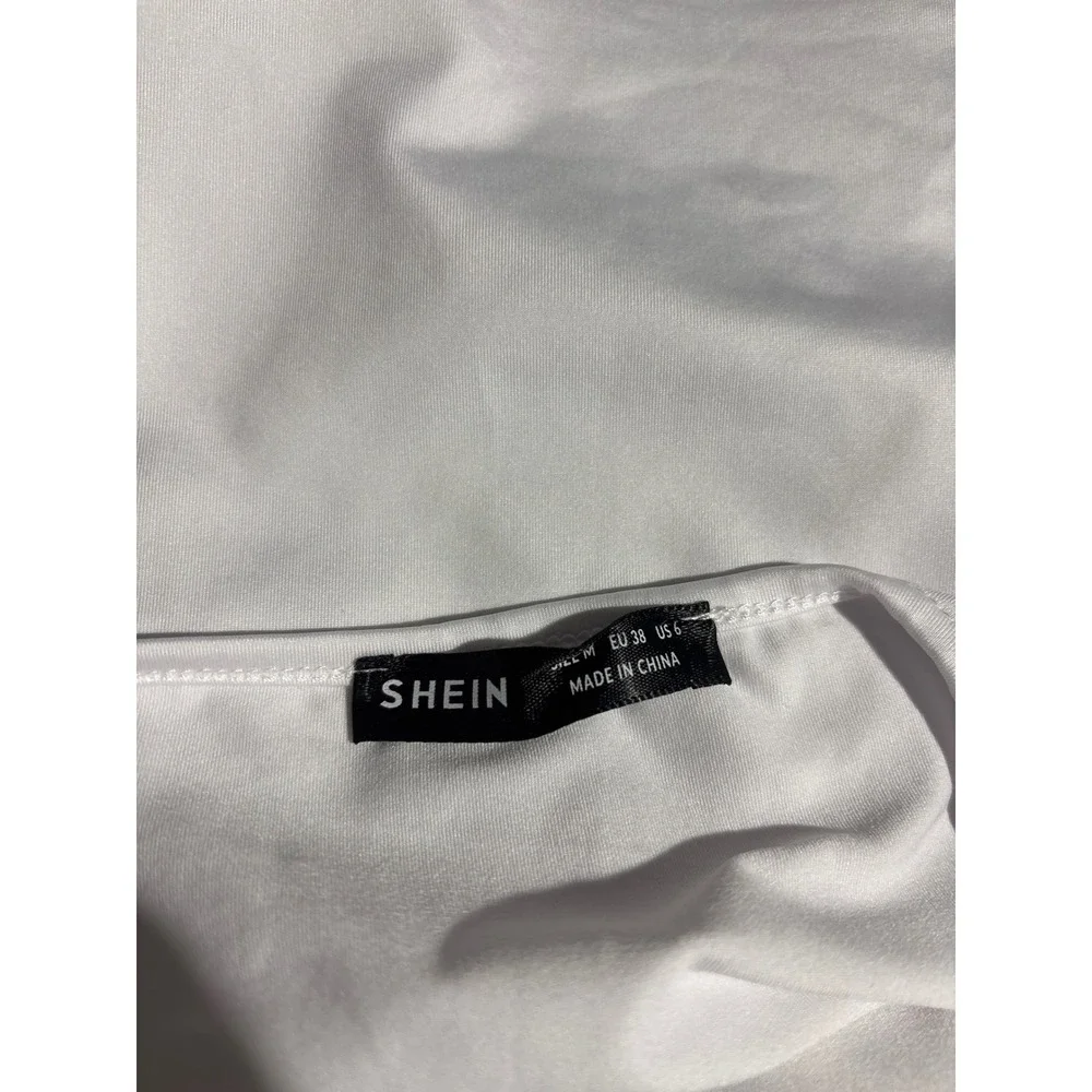SHEIN white halter